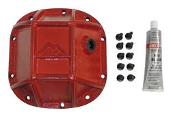 RT OffRoad Red Dana30 Front Axle Cover 93-04 Jeep Grand Cherokee - Click Image to Close